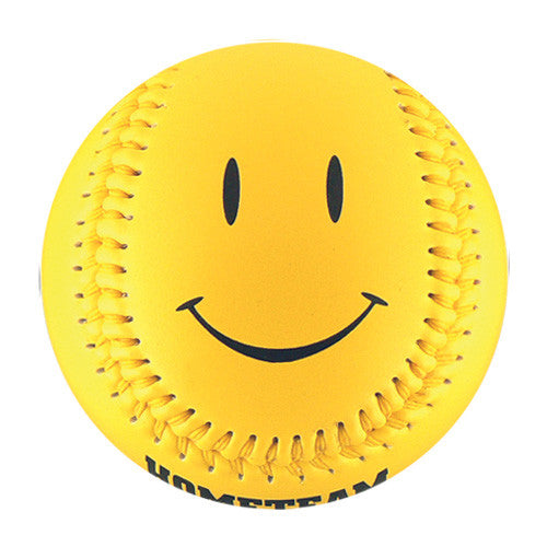 Yellow Happy Face T-Ball (Rubber Core) - B-YLSM – EnjoyLife Inc