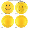 Yellow Happy Face T-Ball (Rubber Core) - B-YLSM