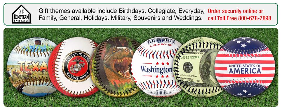 EnjoyLife Inc Gift Souvenir Themed Baseballs