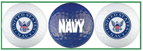 US Navy Golf Balls - NAVY