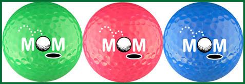 Mom w/ Golf Ball in Multi-Color - 59