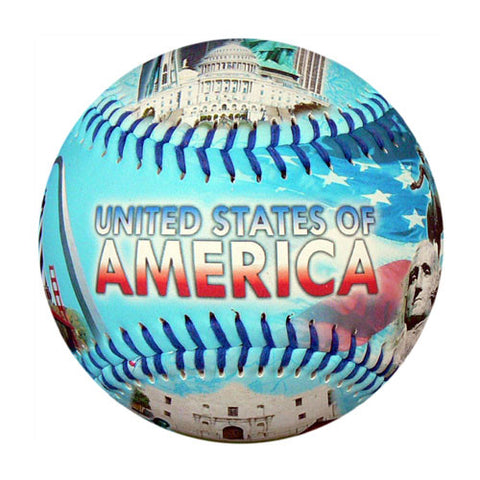 America Landmarks Baseball - B-AMLMH