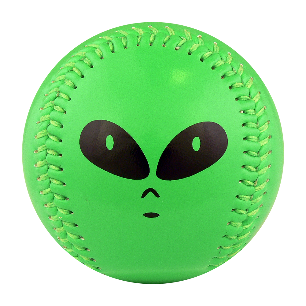 Alien Neon Green T-Ball Official Weight Baseball Souvenir Gift – EnjoyLife  Inc