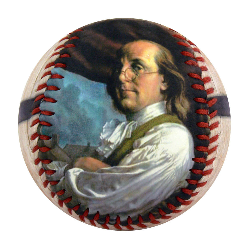 Ben Franklin Beer Lover Baseball - B-BFBRH