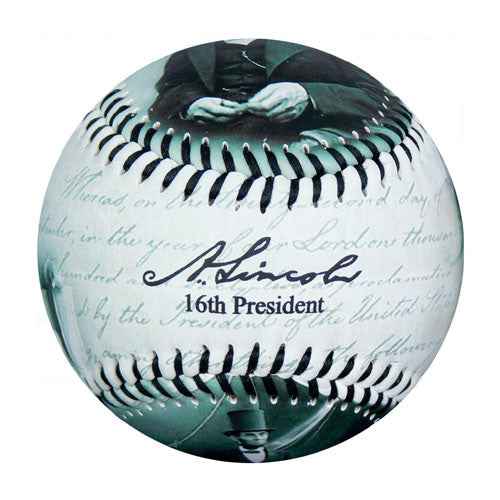 Lincoln Souvenir Baseball - B-LINSH