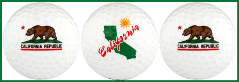 California Flag w/ Map - CAFM