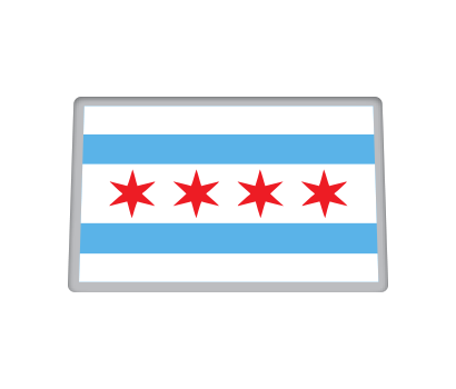 Chicago Flag - D-CHFL