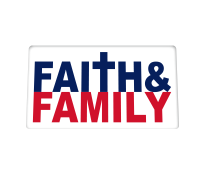 Faith & Family w/ Patriotic Colors - D-FAFA
