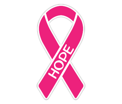 Hope Pink Ribbon - D-HOPE