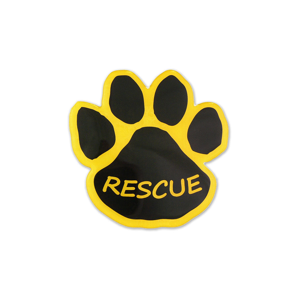 Rescue Paw Black & Yellow - D-RSCU
