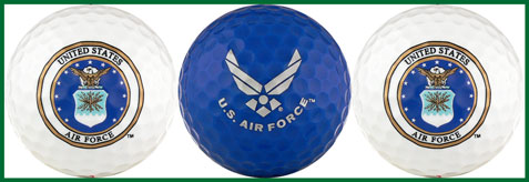 US Air Force Golf Balls - USAF